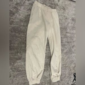 Never worn, comfortable, cream color,